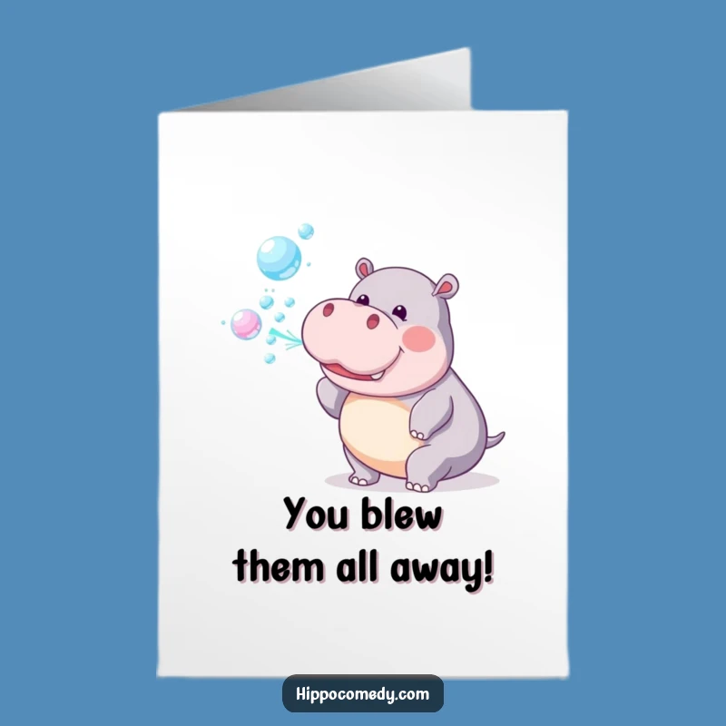 Free Printable Congrats Card: Rainbow Bubble Fun, Funny Downloadable Gift for Achievements